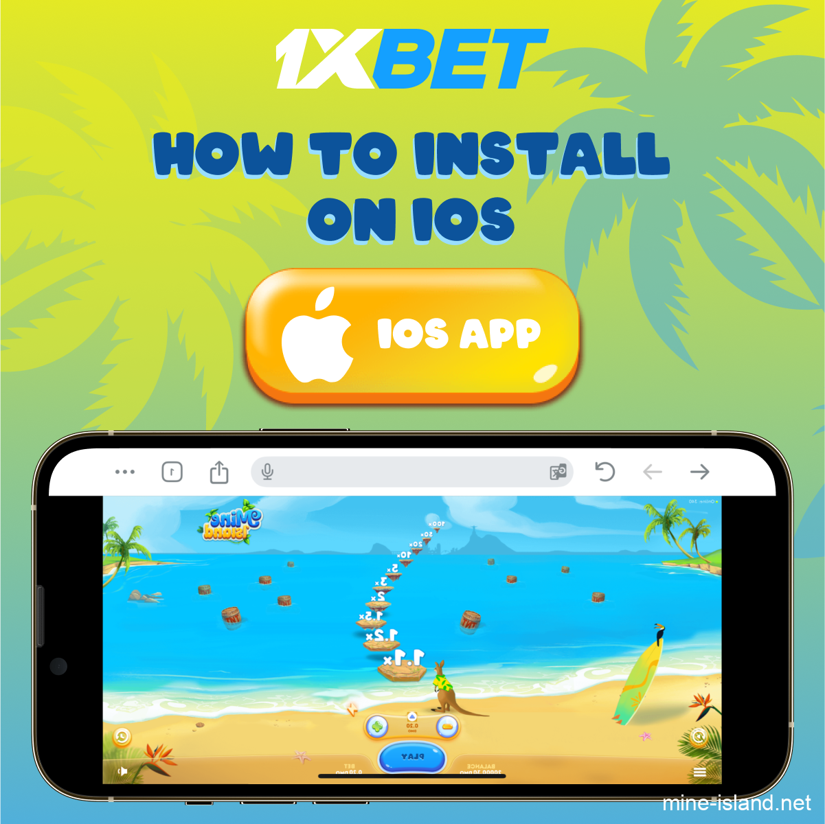 Mine Island iOS install guide