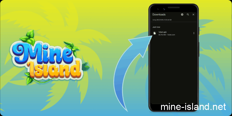 Mine Android APK file step