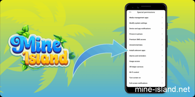 Mine Android unknown sources step