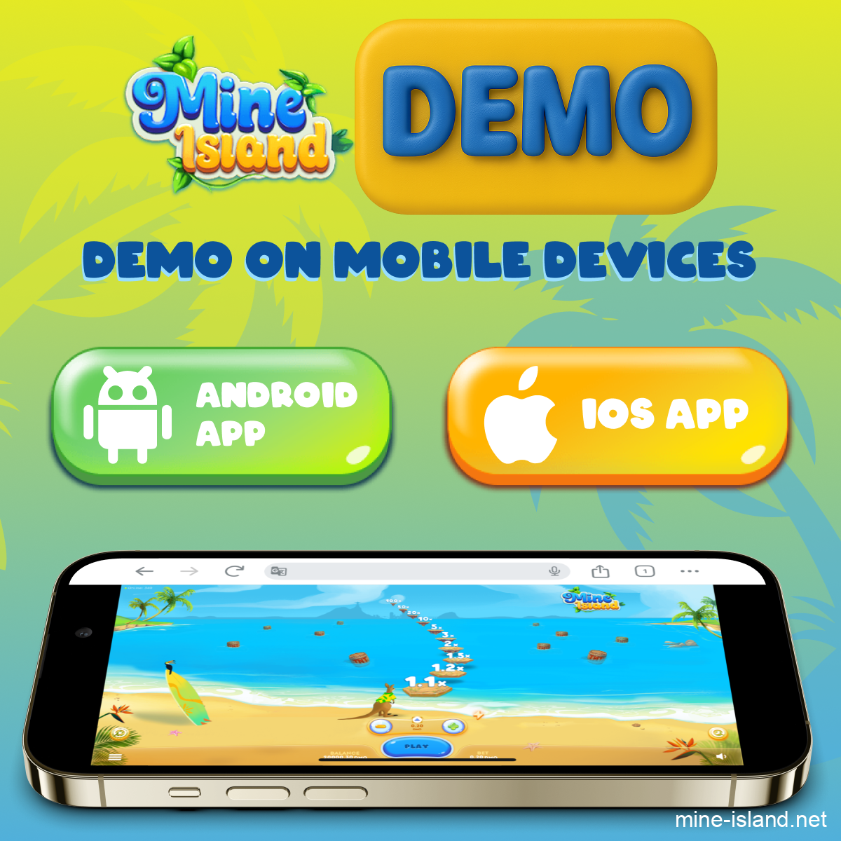 Mine demo mobile version play