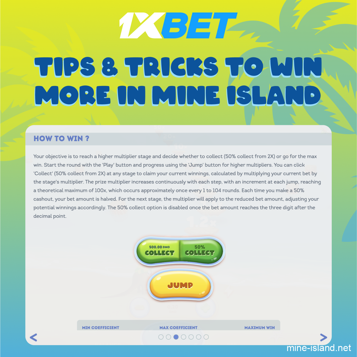 Mine Island tips tricks winning