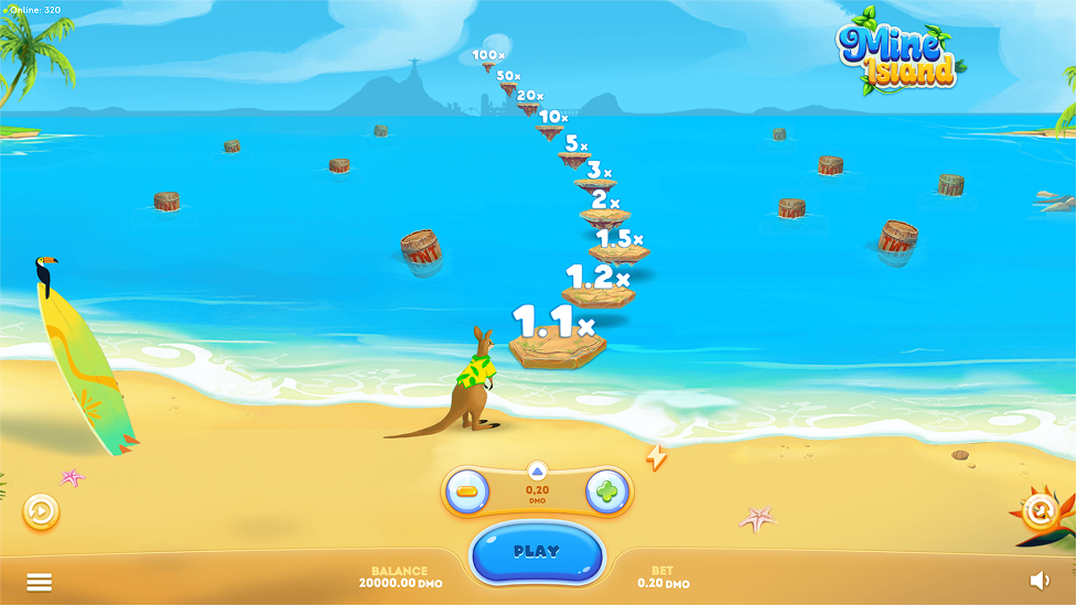 Play demo Mine Island